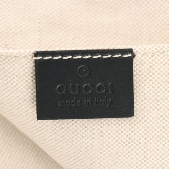 Gucci RARE Kris Knight Black Flora Print Canvas Zip Clutch - Picture 6 of 9